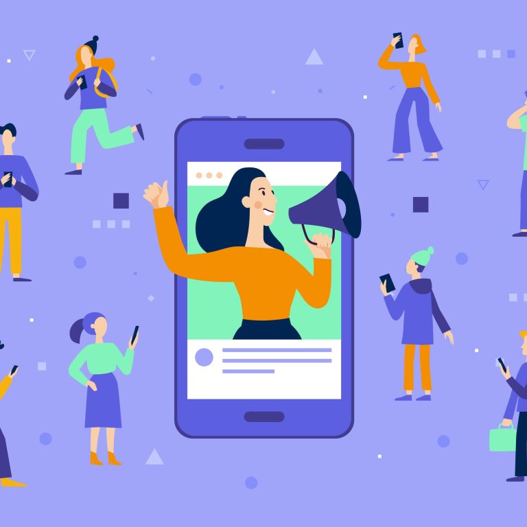 influencer marketing - concept