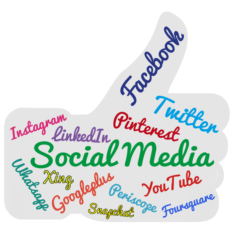 social media concept