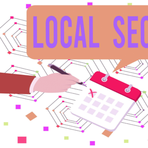 hand with pen crossing a date on a calendar with the words Local Soap above