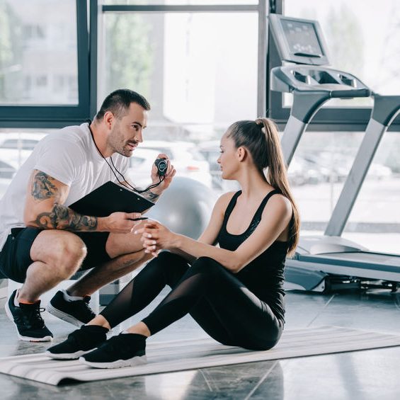 website development for fitness coach